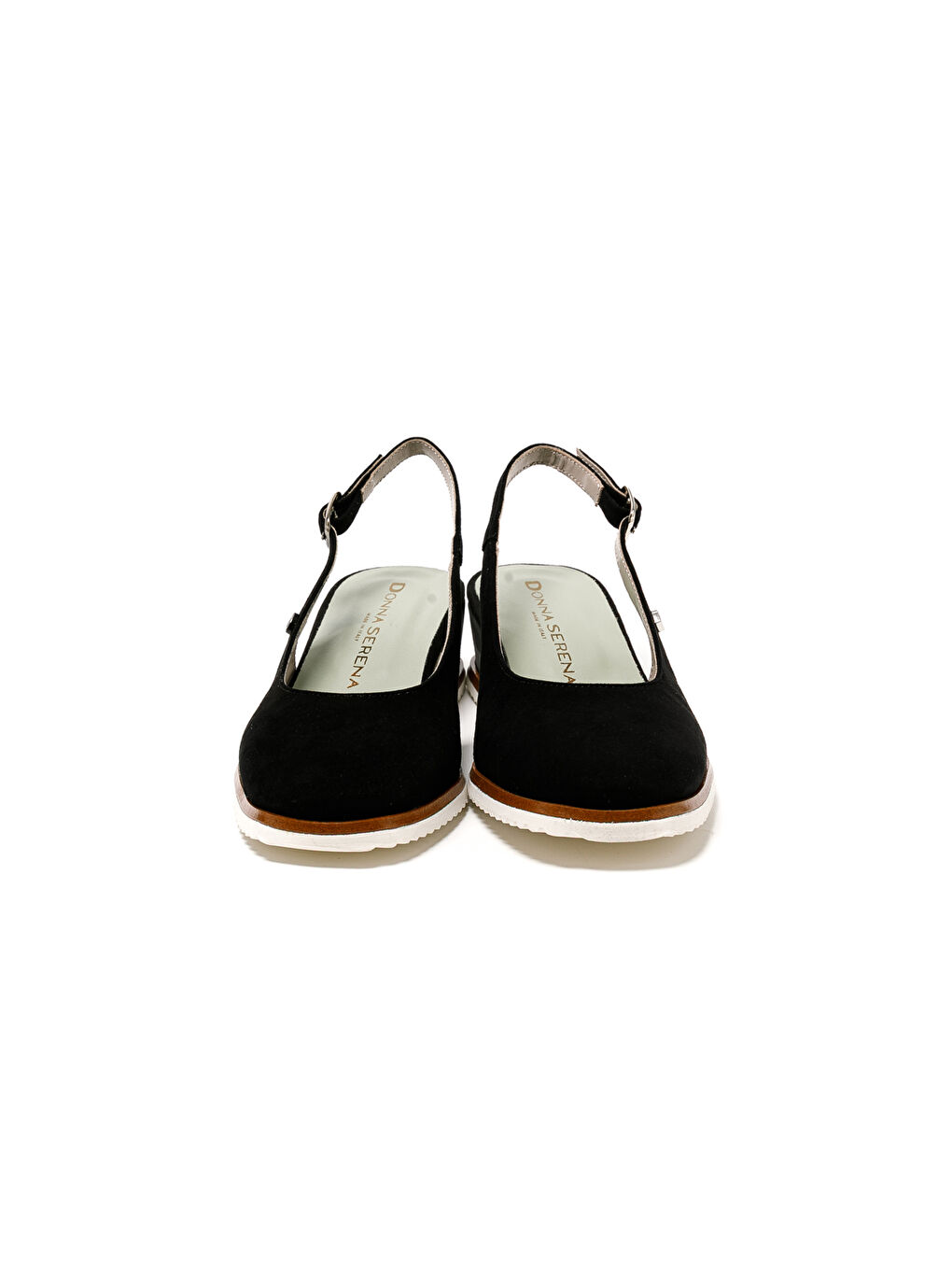 Siyah Kadın Sandalet 395716DP VA CAMOSCIO PELLE ANTE-3