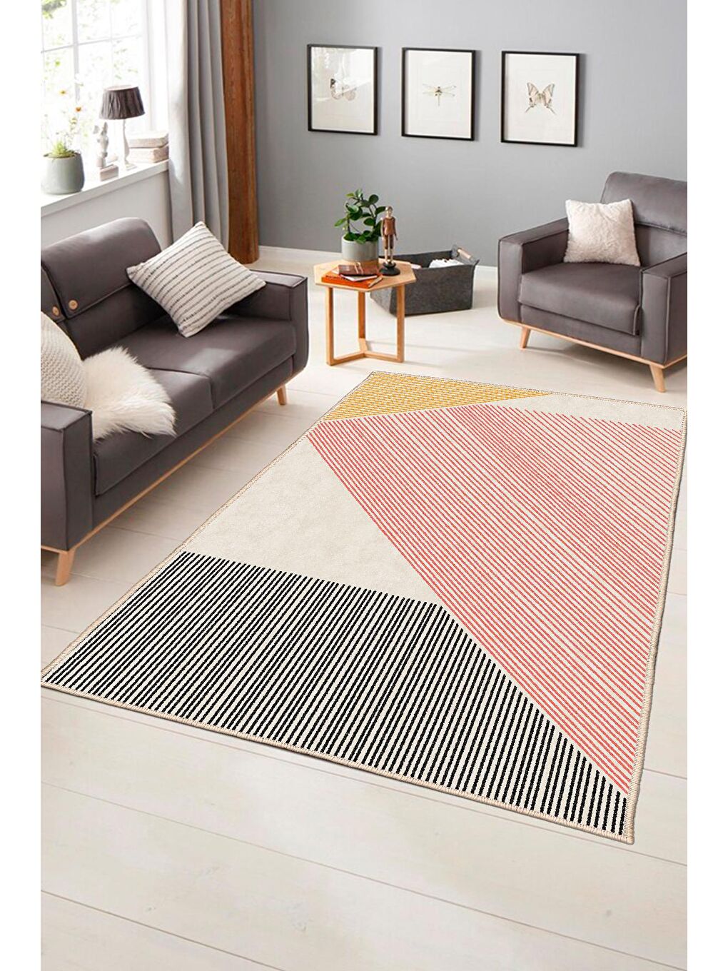 Karışık Dekoratif Özel Tasarım Modern Halısı 180x280 cm