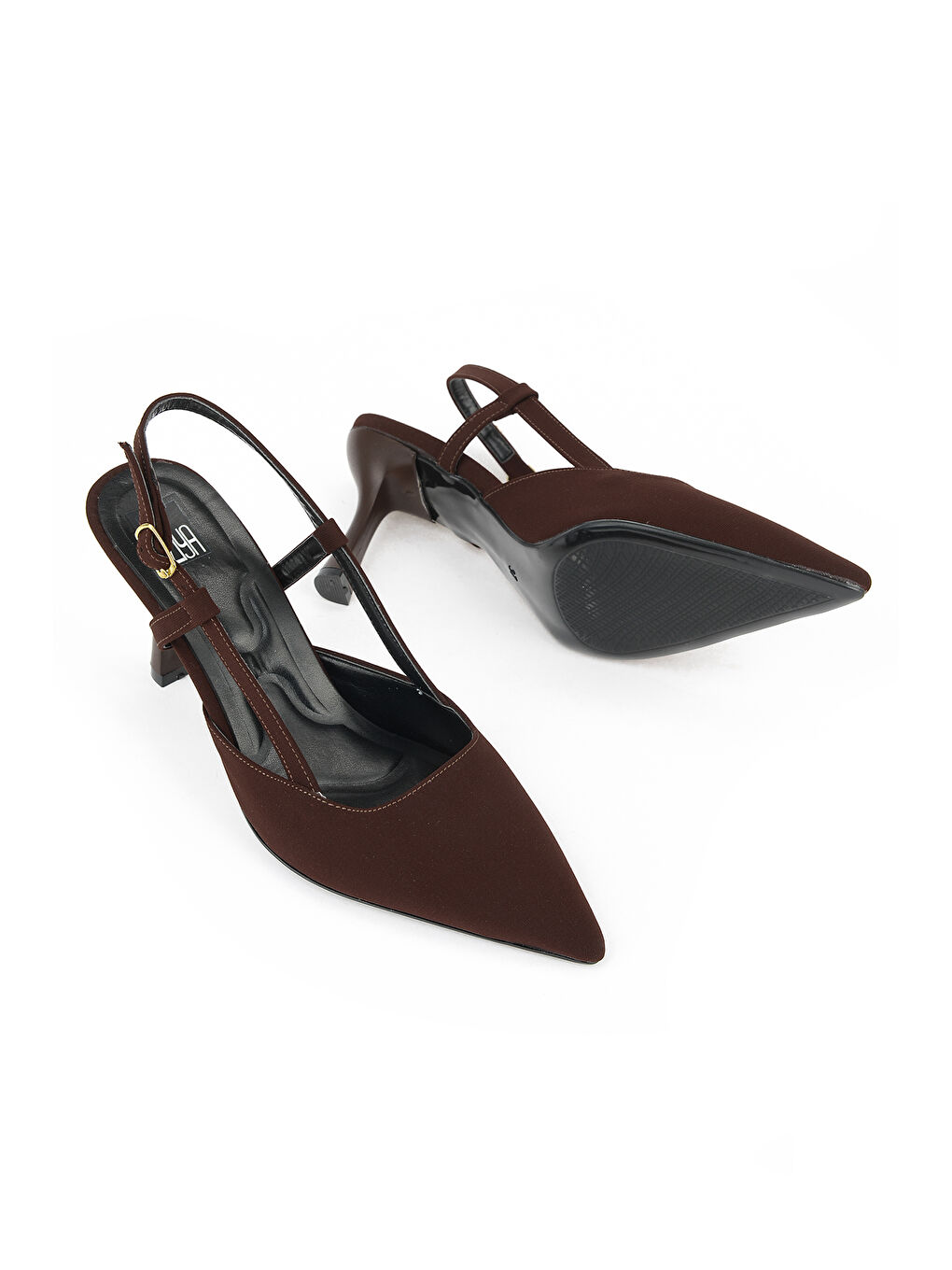 Kahverengi Kadın Topuklu Ayakkabı 1611060Z3600 Kahve-3