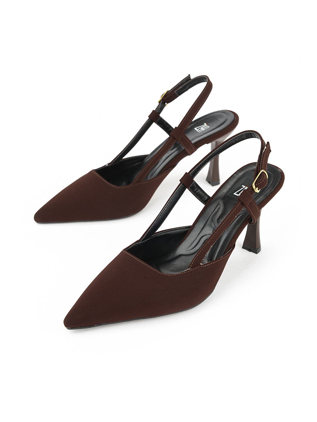 Kahverengi Kadın Topuklu Ayakkabı 1611060Z3600 Kahve-4