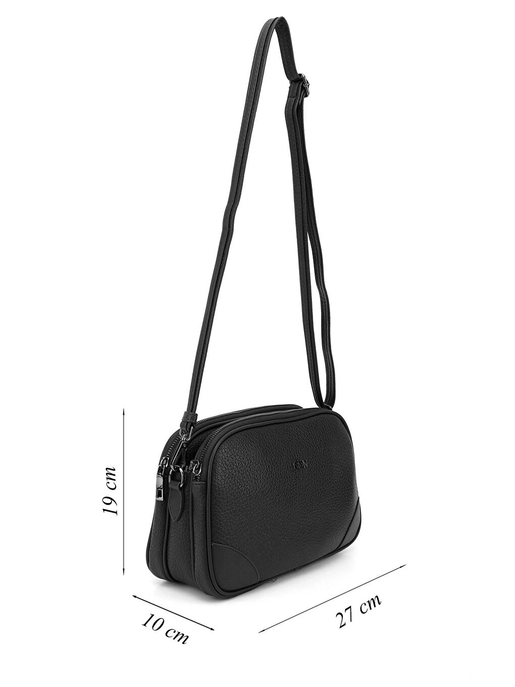 Siyah Kadın SİYAH Uzun Askılı Omuz Çantası-1