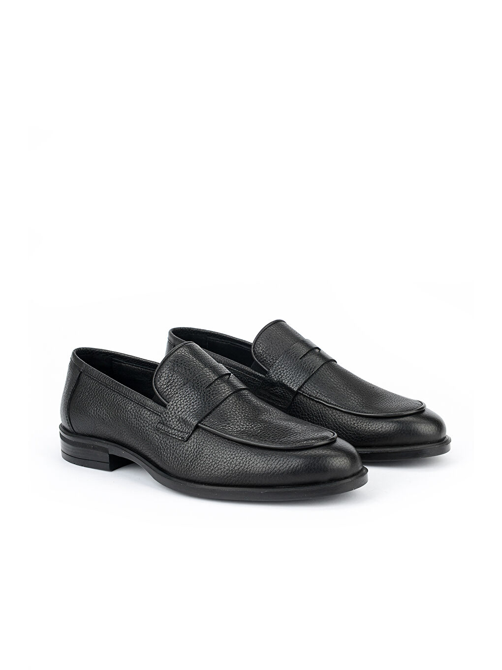 Erkek Hakiki Deri Ayakkabı 161986Z4075 Siyah-1