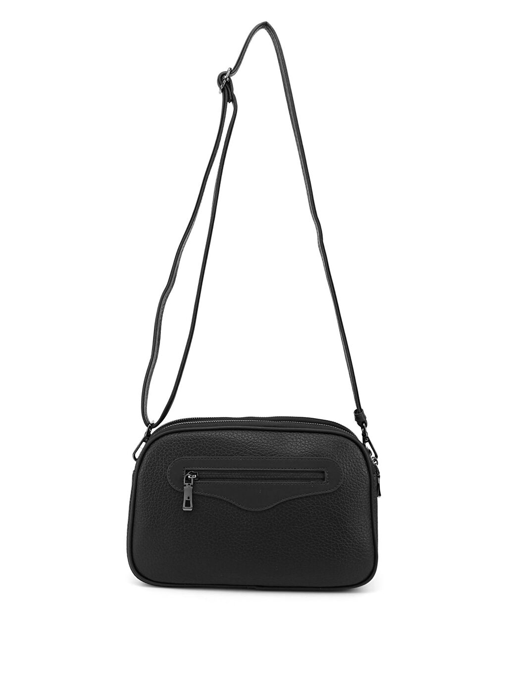 Siyah Kadın SİYAH Uzun Askılı Omuz Çantası-3