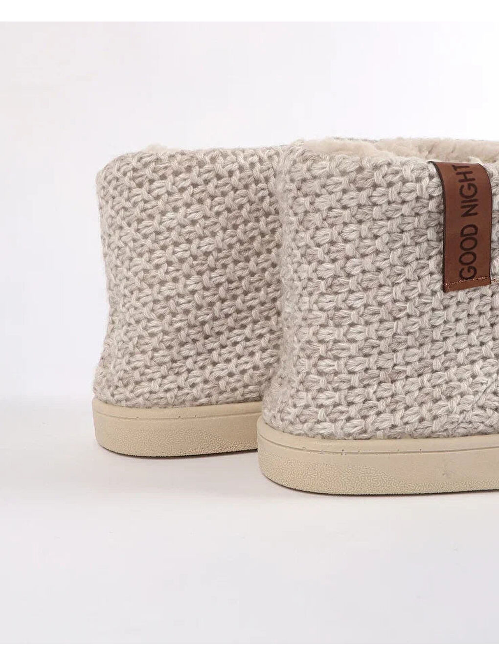 Bej Kadın Triko Panduf - LOVEY-2