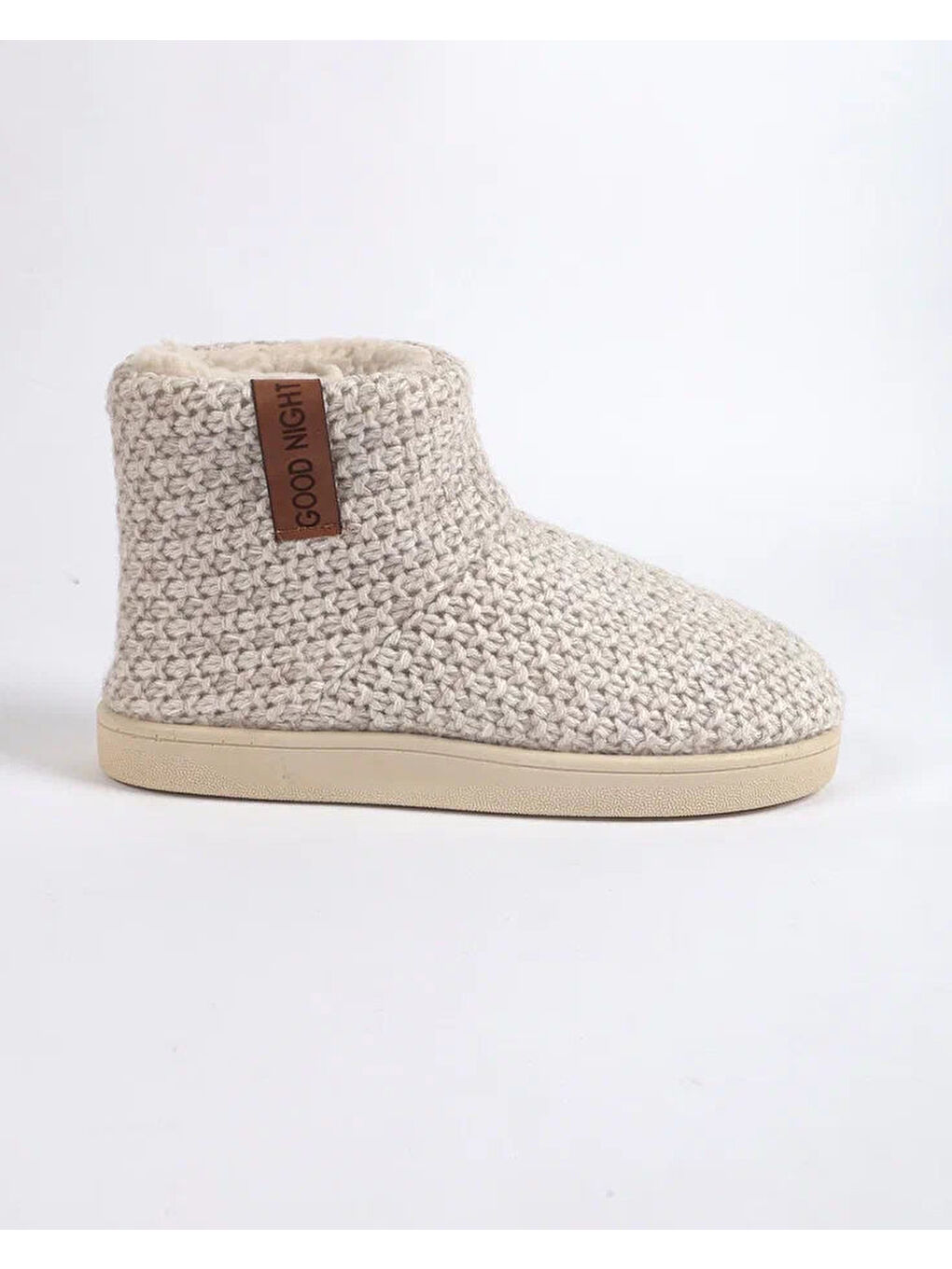 Bej Kadın Triko Panduf - LOVEY-3