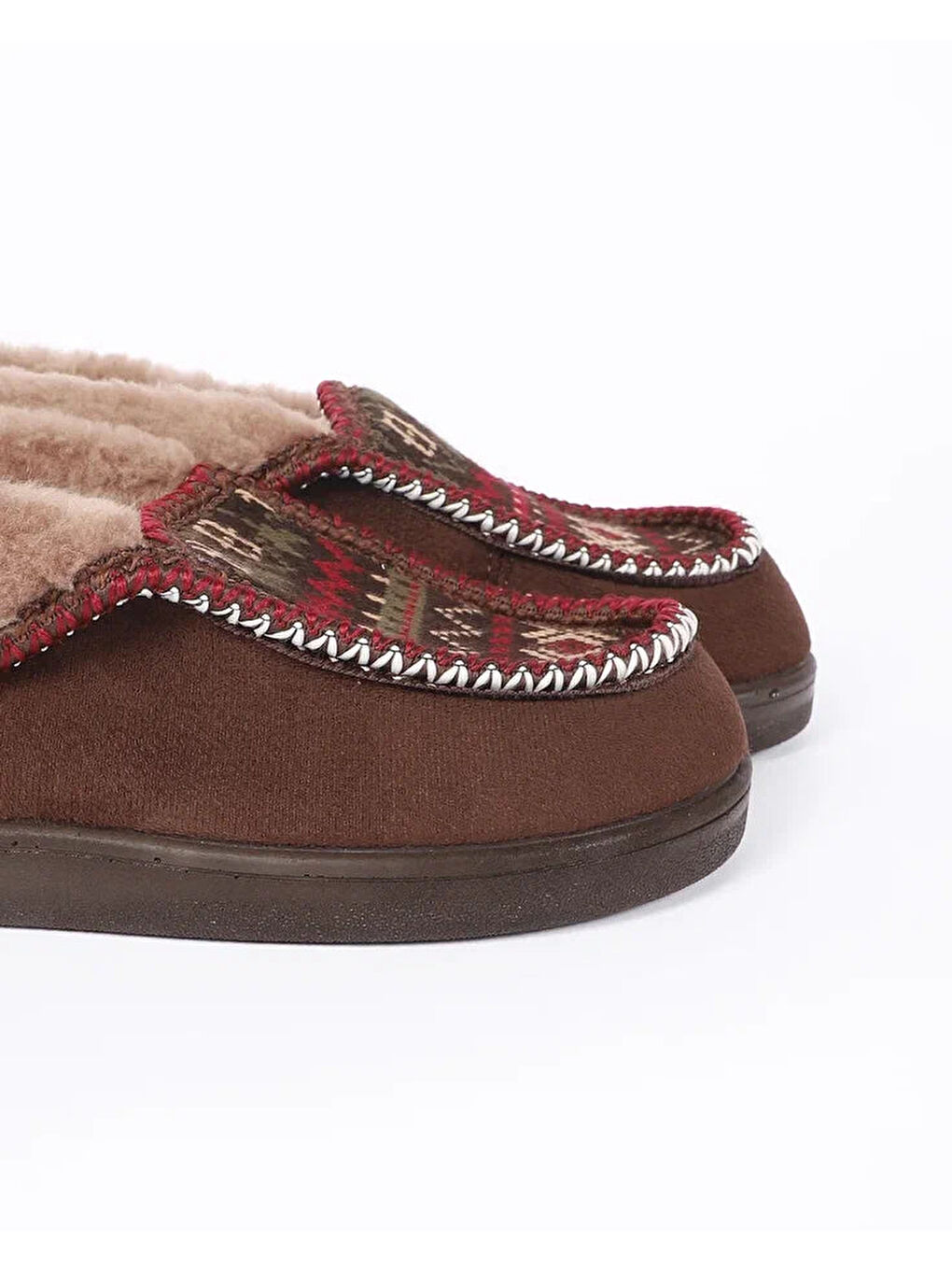 Kahverengi Kadın Ev İçi Ayakkabı -RUSTIC-2