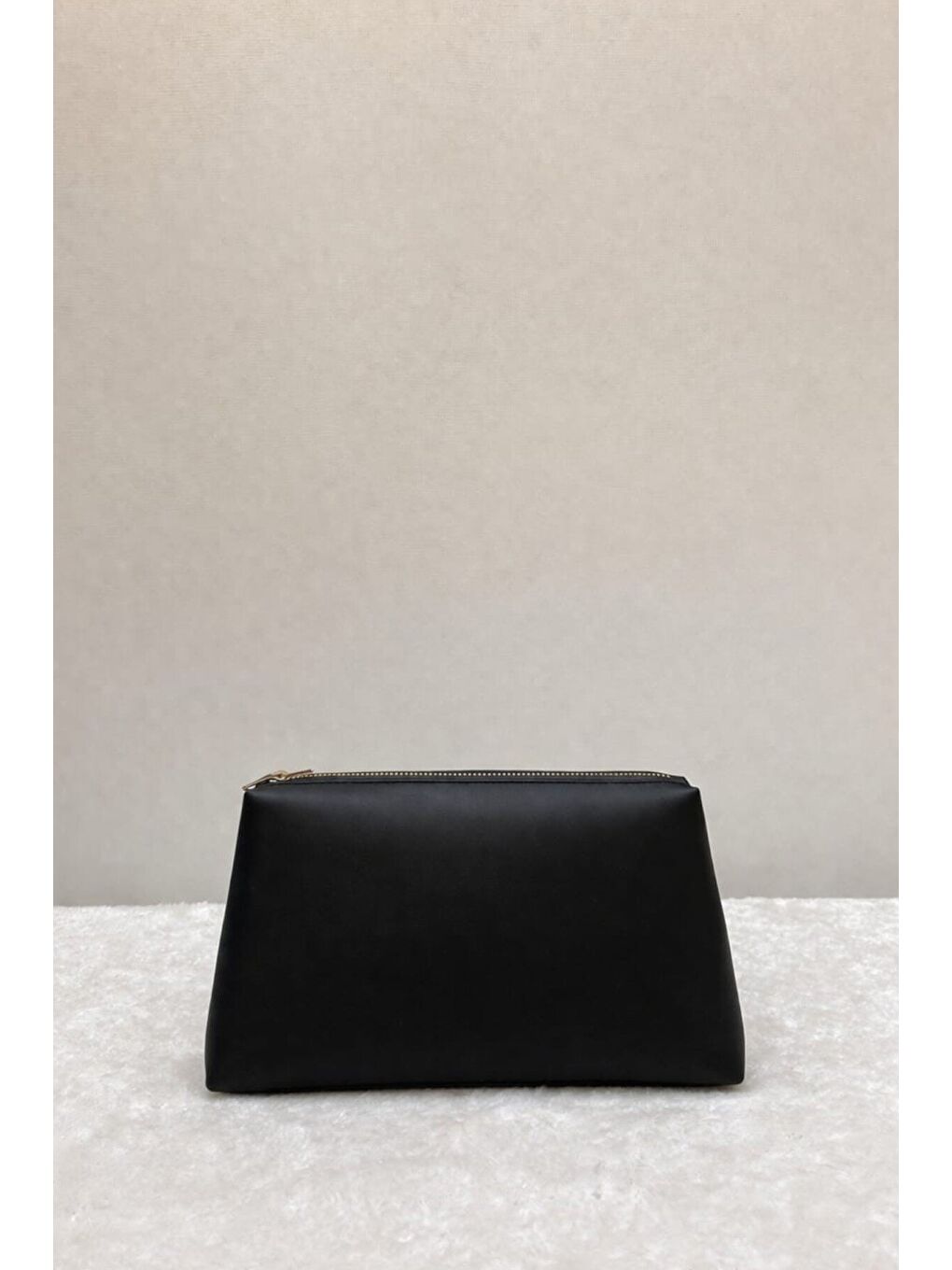 Siyah Kadın Piliseli Omuz Çantası ve Cüzdan Seti - Desenli Eşarp Detaylı El ve Kol Çantası 12675-2