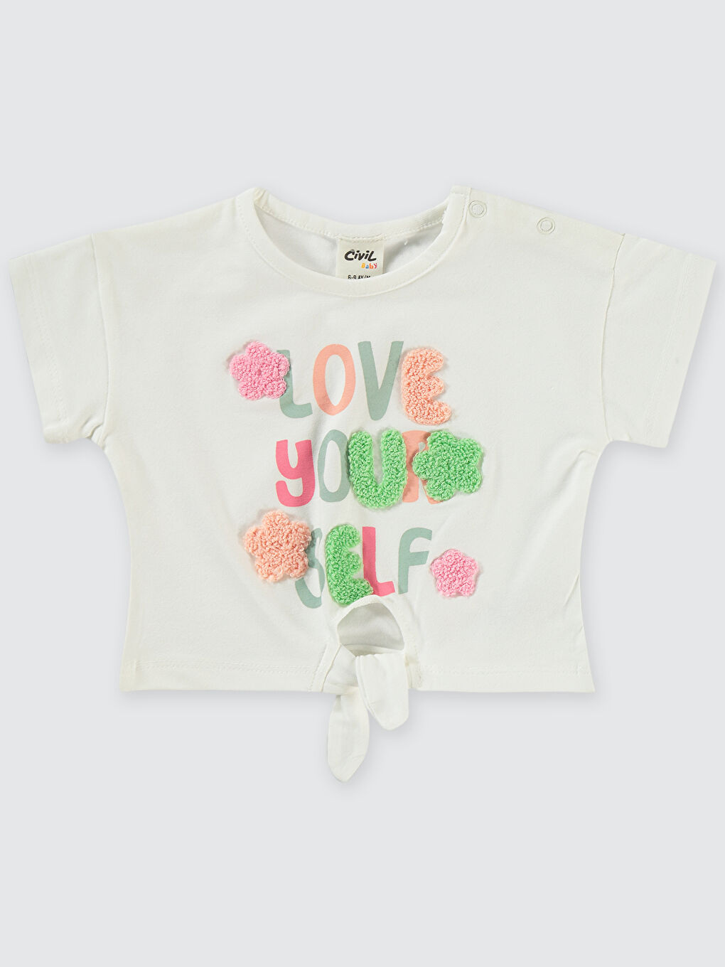 Civil Baby Kız Bebek Takım 6-18 Ay Ekru - 1