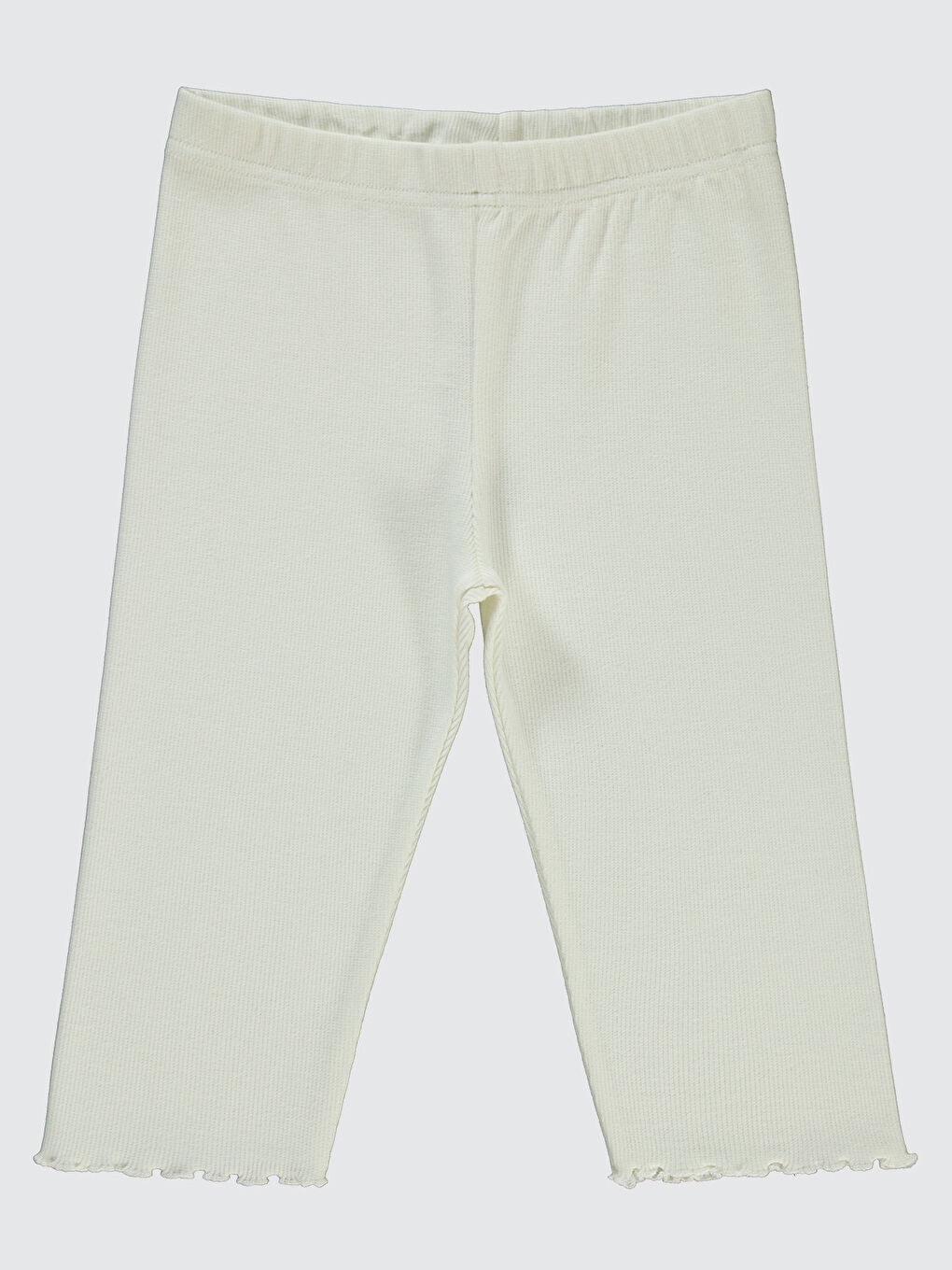 Girls Kız Çocuk Kısa Tayt 6-9 Yaş Ekru