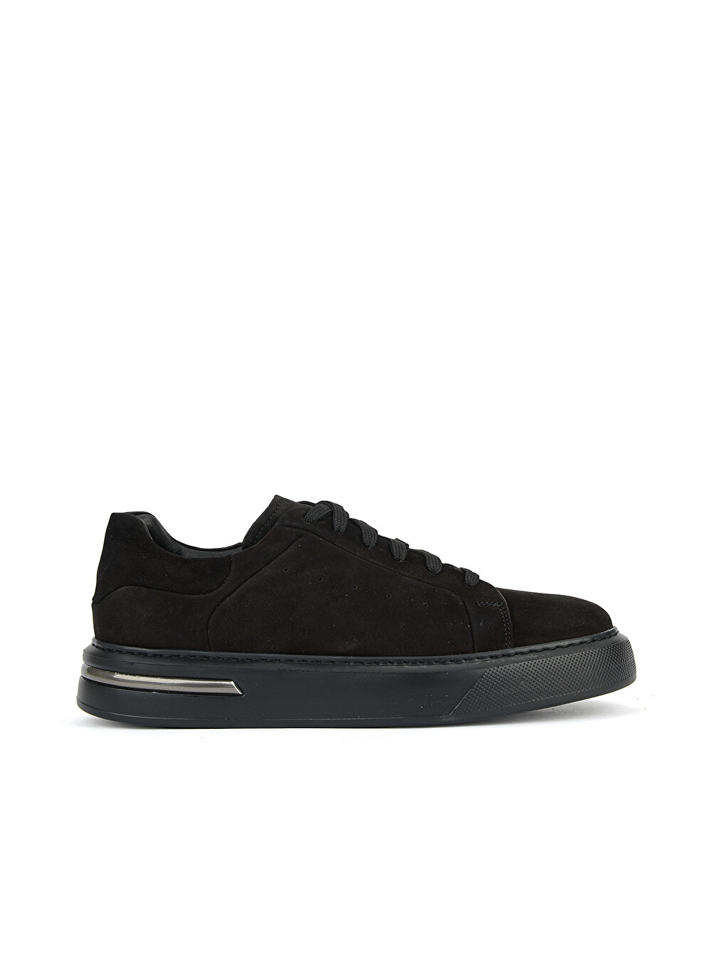 Erkek Hakiki Deri Sneaker 1611026z0112 Siyah