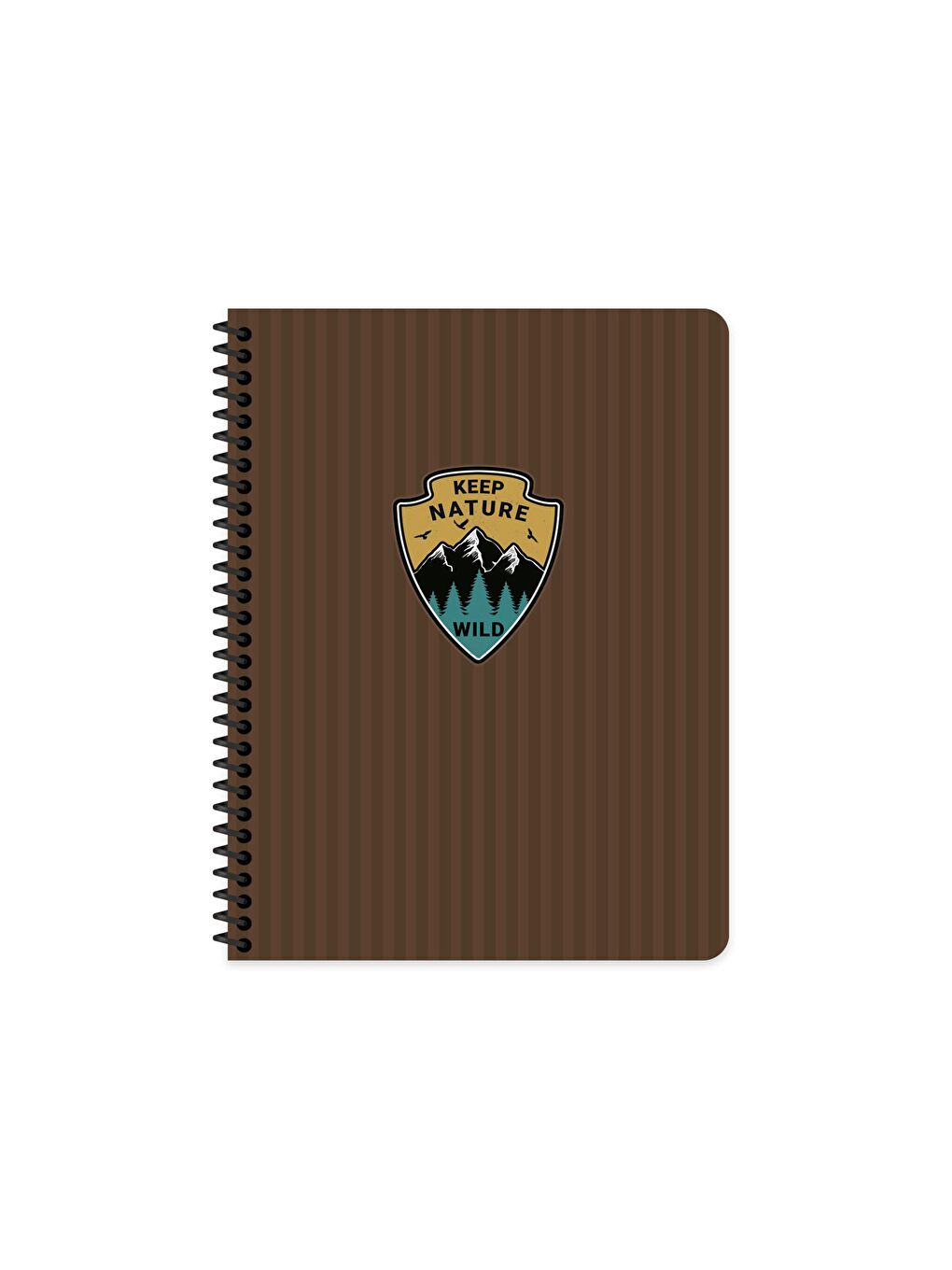 Keskin Color 16.5x22.5 Kareli Defter Outdoor - Kahverengi