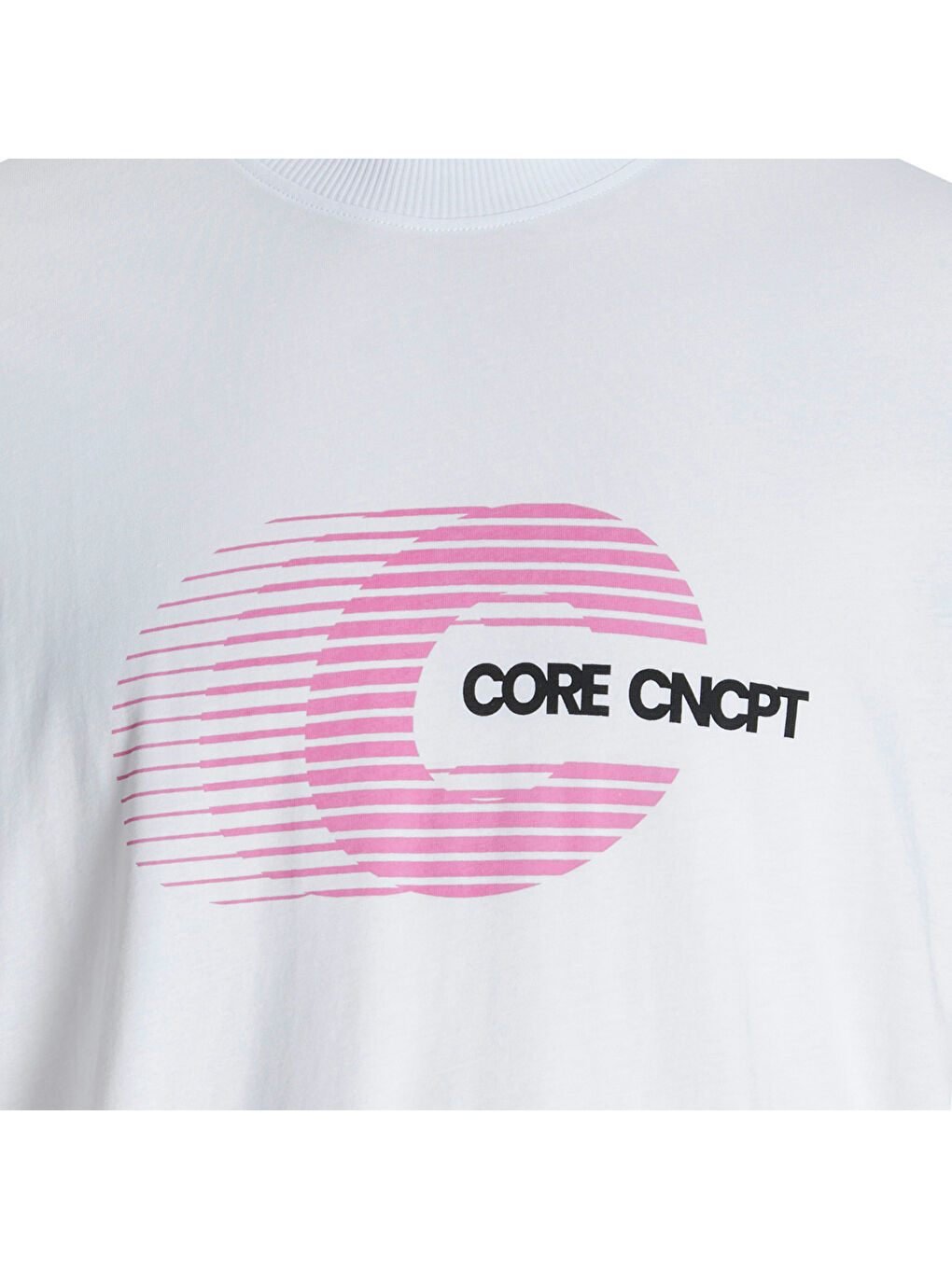 Vibrant Crew Neck Erkek Beyaz Yuvarlak Yaka Tişört-2