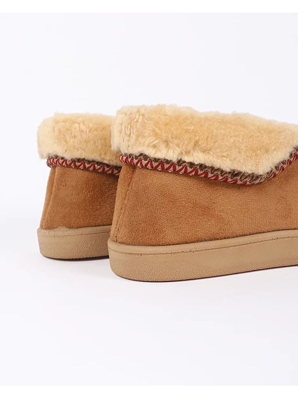 Kahverengi Kadın Ev İçi Ayakkabı -RUSTIC-2