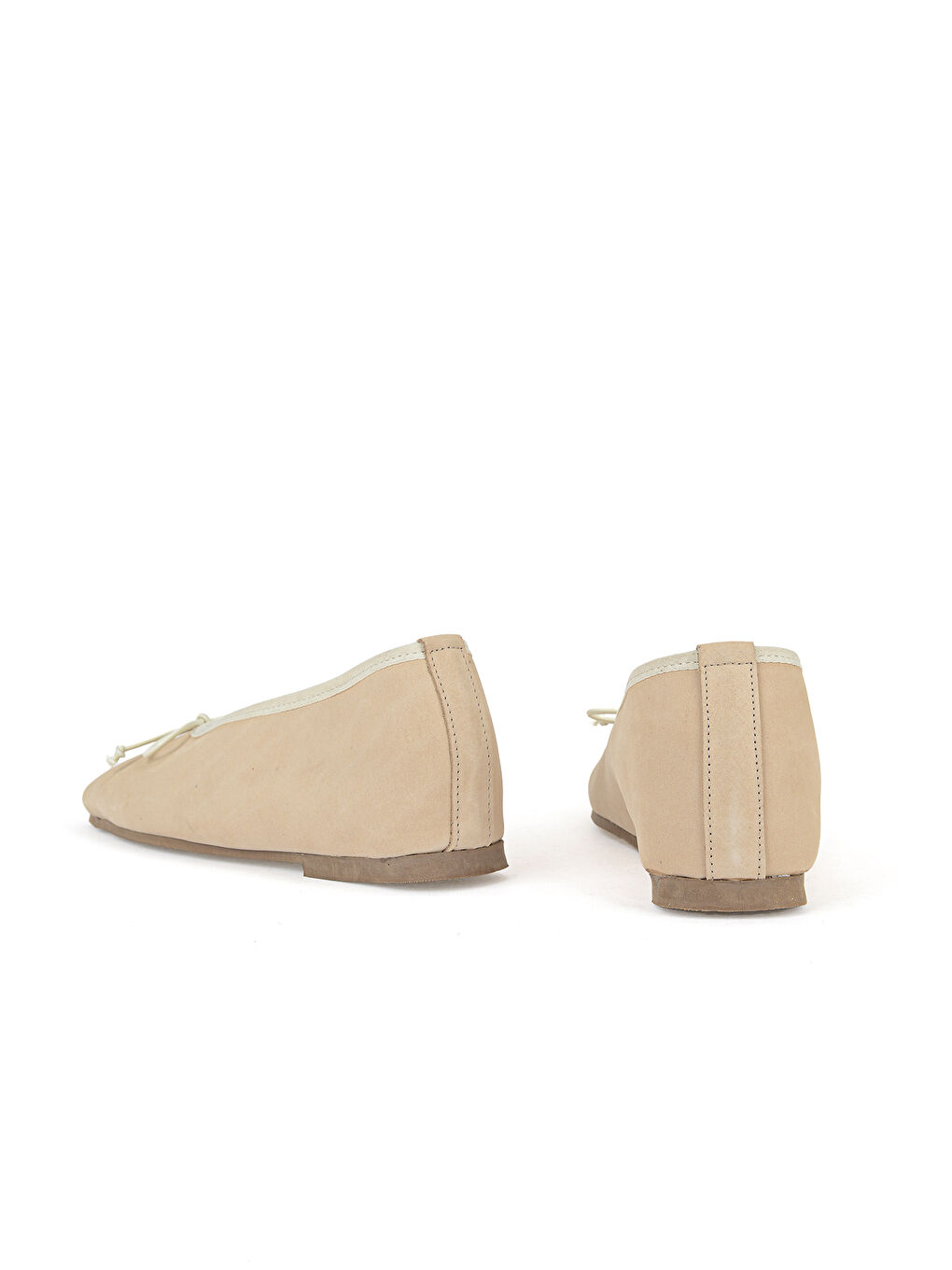 Kadın Hakiki Deri Babet 1611062Z4038 Bej-2