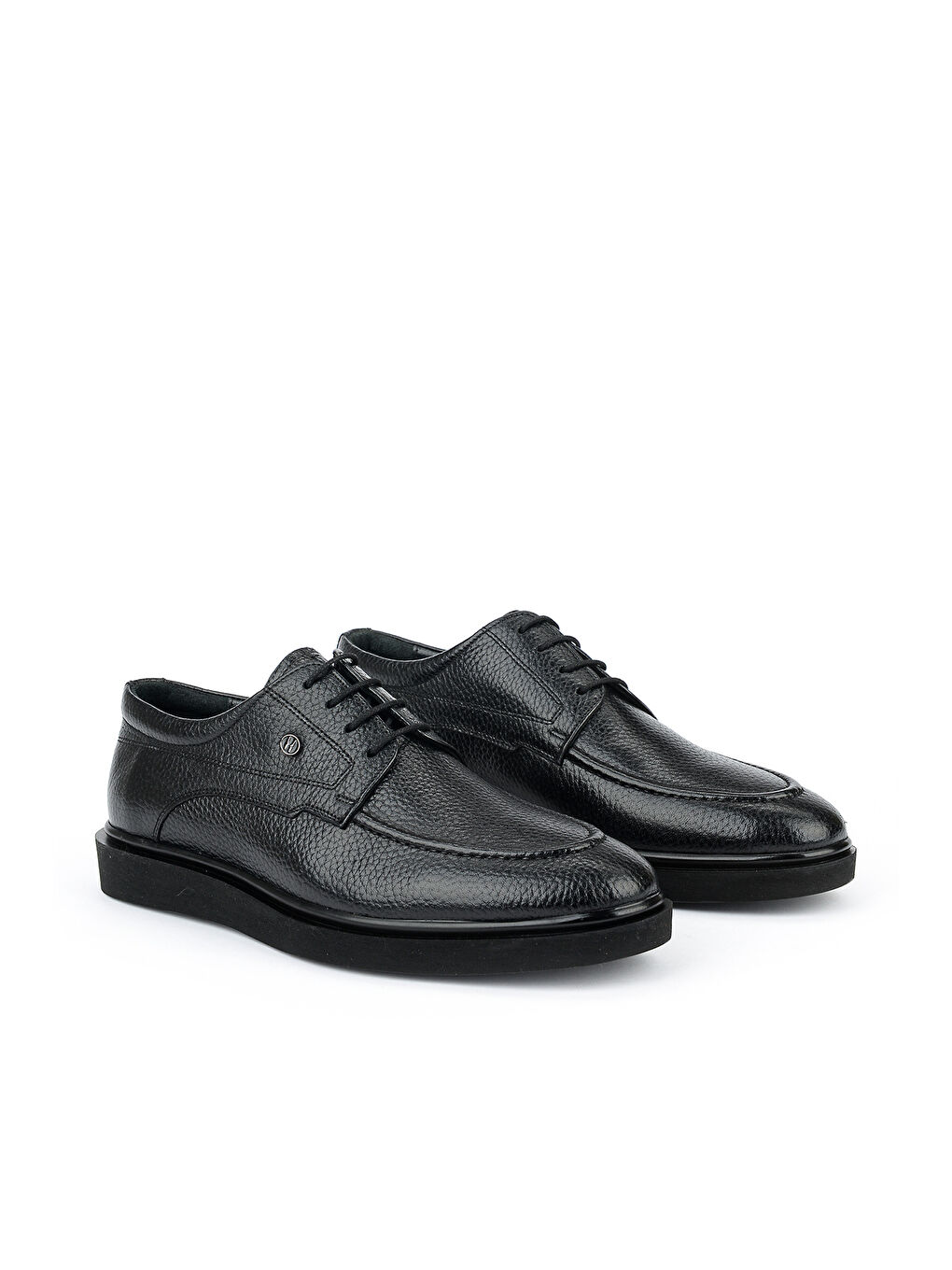 Erkek Hakiki Deri Klasik Ayakkabı 161985Z0803 Siyah-1