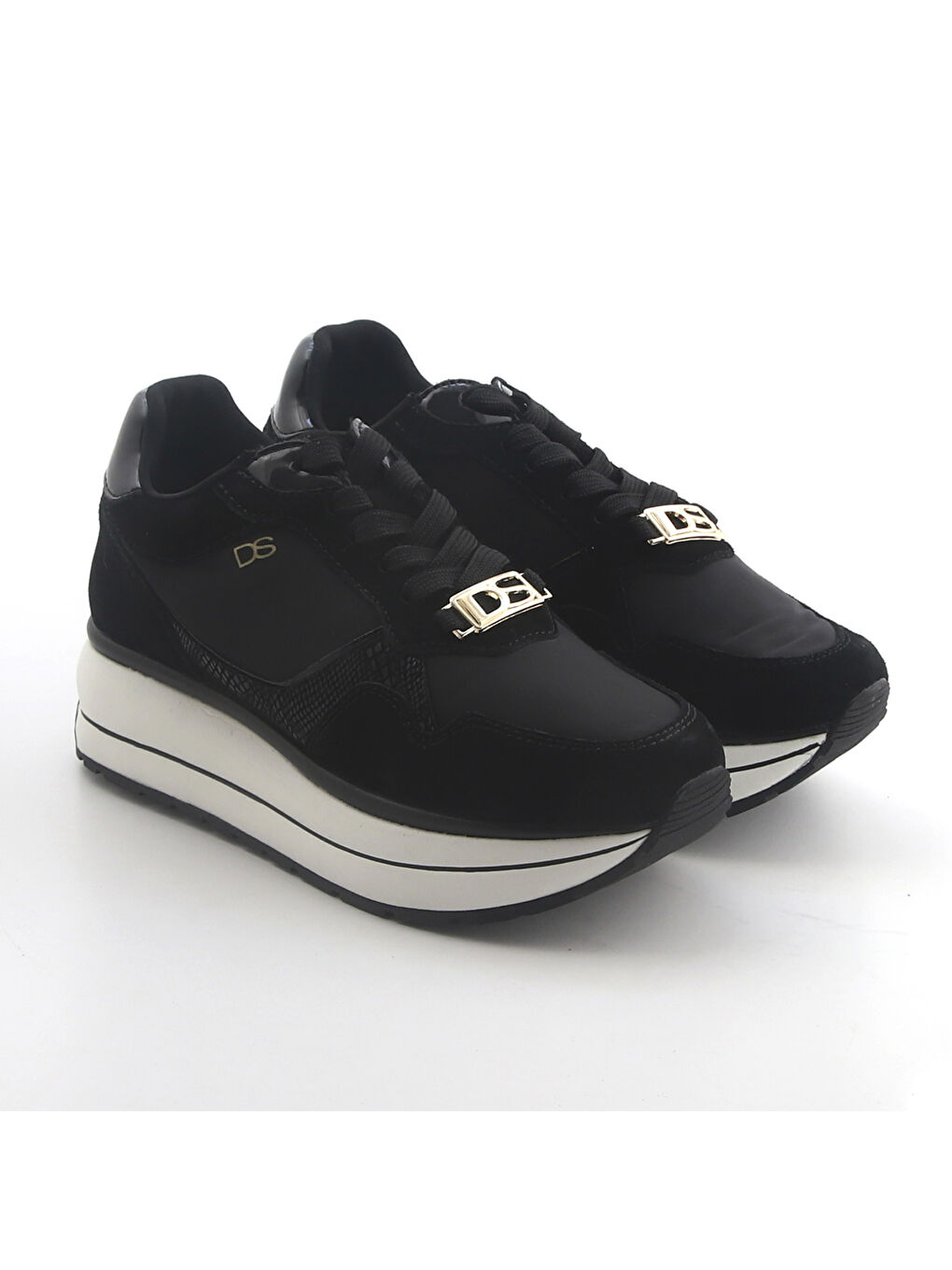 Siyah Kadın Sneaker ( Günlük) 9L5530DM 5530 DM Nero-1