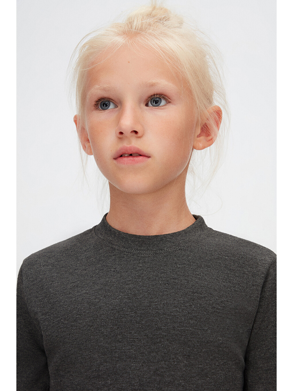 Antrasit Unisex Çocuk Kışlık Badi-2