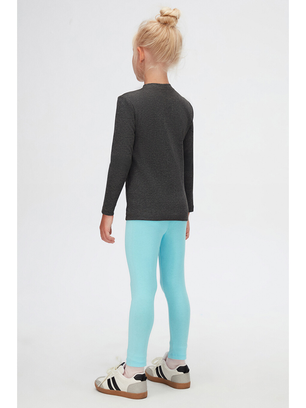 Antrasit Unisex Çocuk Kışlık Badi-3