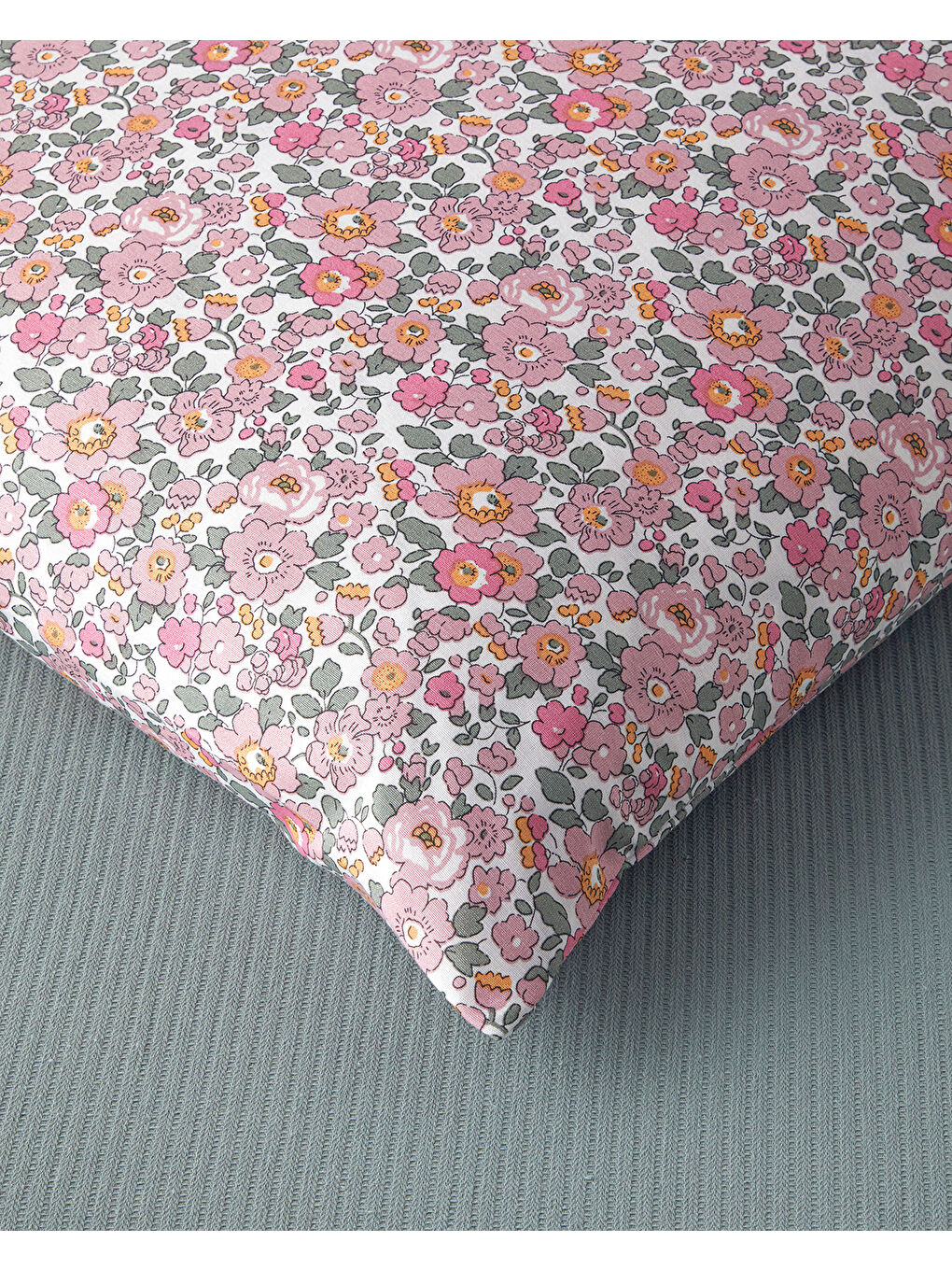 Floret Bloom Soft Tek Kişilik Pike Takımı 150x220 cm Pembe-3