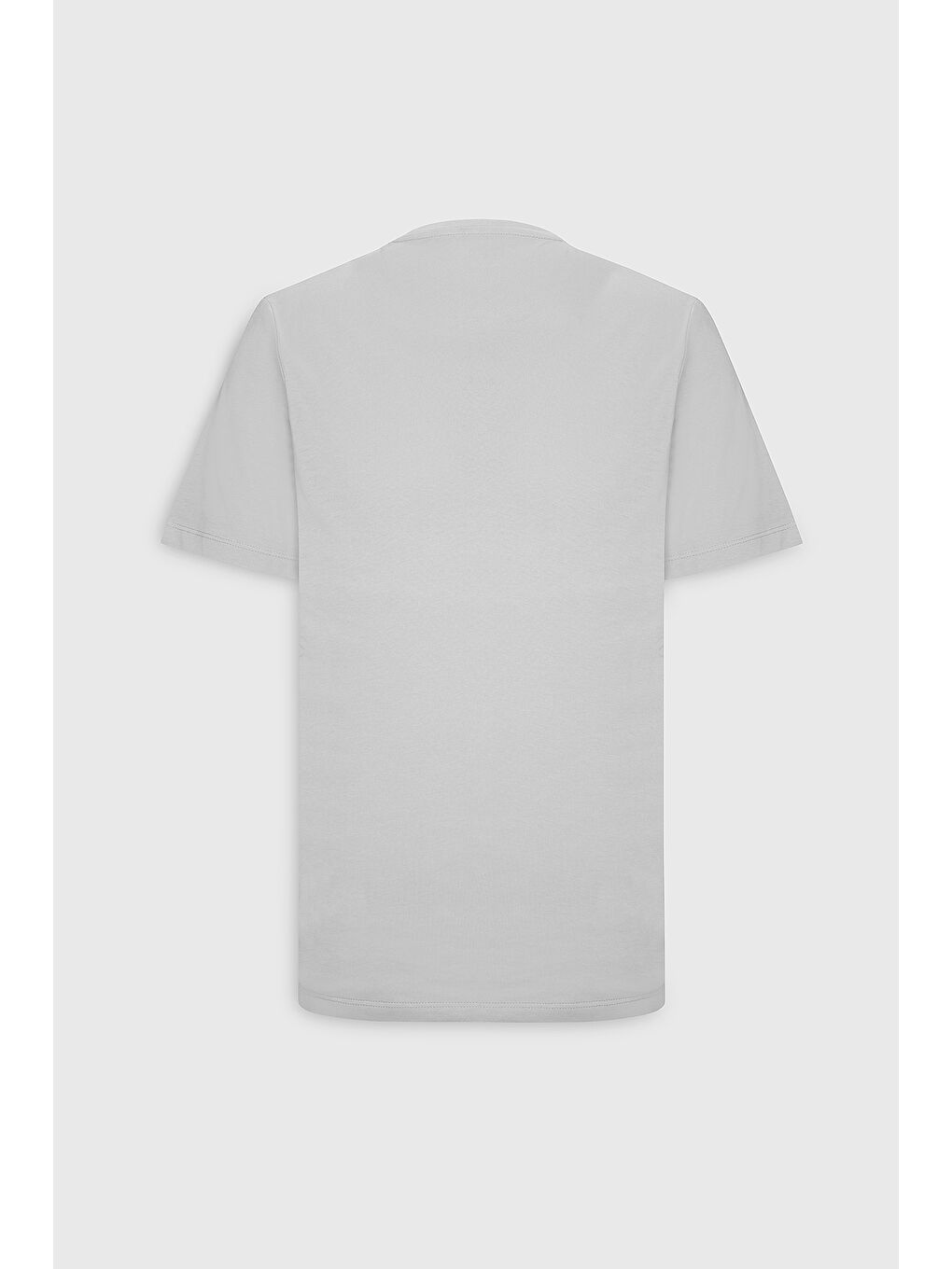 Erkek Beyaz Standart Fit Normal Kesim %100 Pamuk Baskılı Bisiklet Yaka Tişört-8