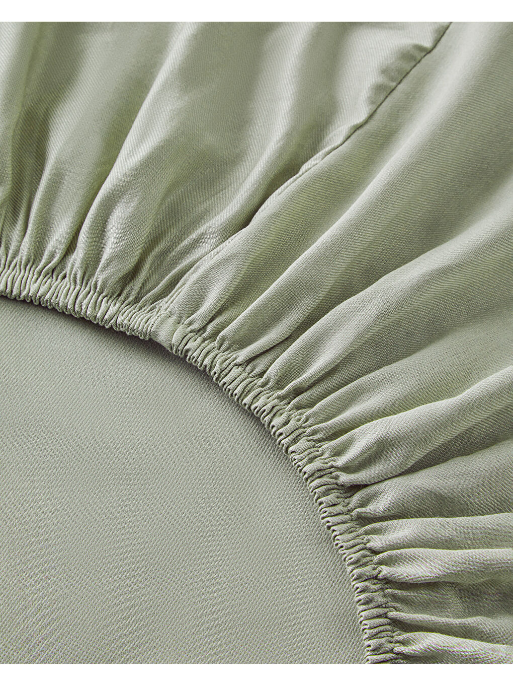 Crystal İpeksi Twill King Size Nevresim Takımı 240x220 cm Yeşil-5