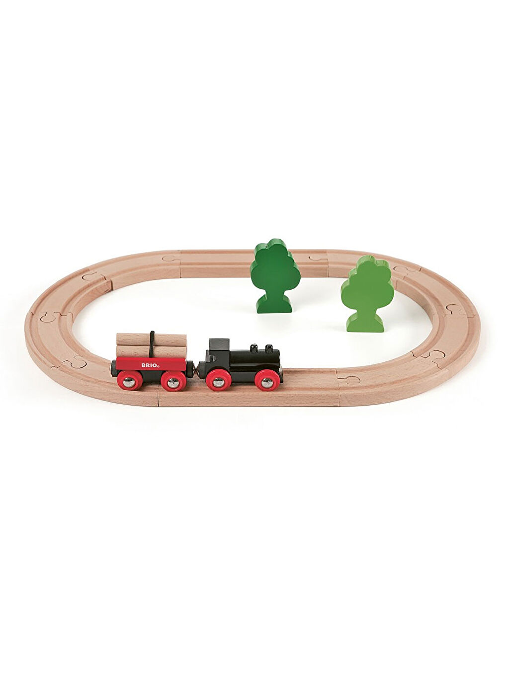 BRIO Renksiz World Orman Tren Seti 330 - 1