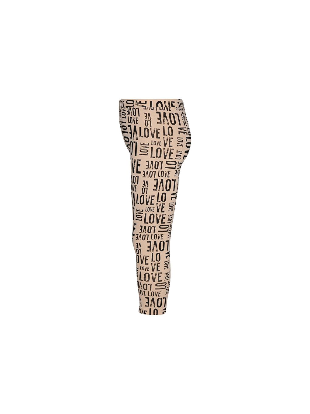 Lovetti Karişik Kız Çocuk Lovely Letters Desen Tayt - 2