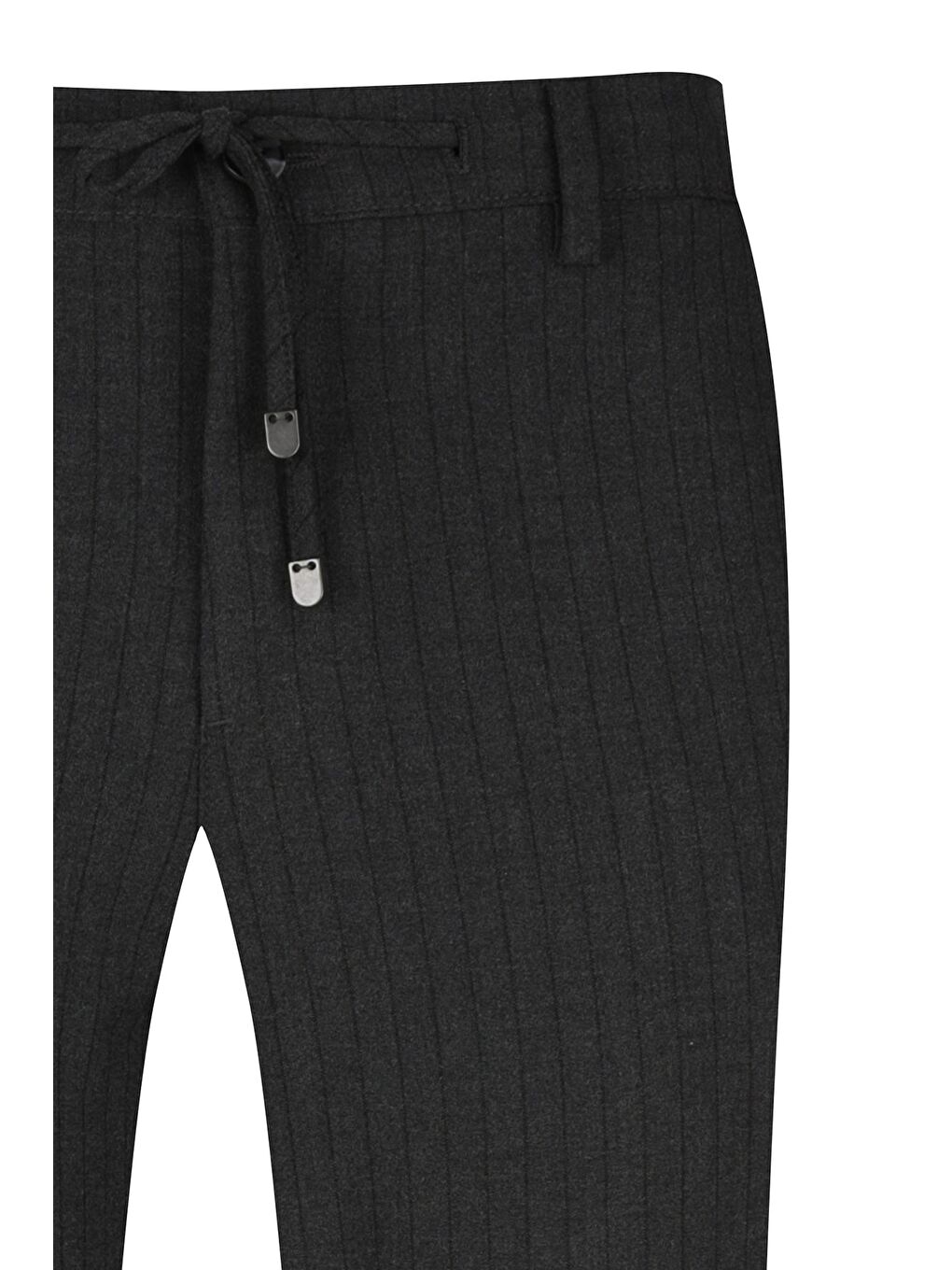 Antrasit Rahat Kesim Yandan Cepli Jogger Pantolon-1