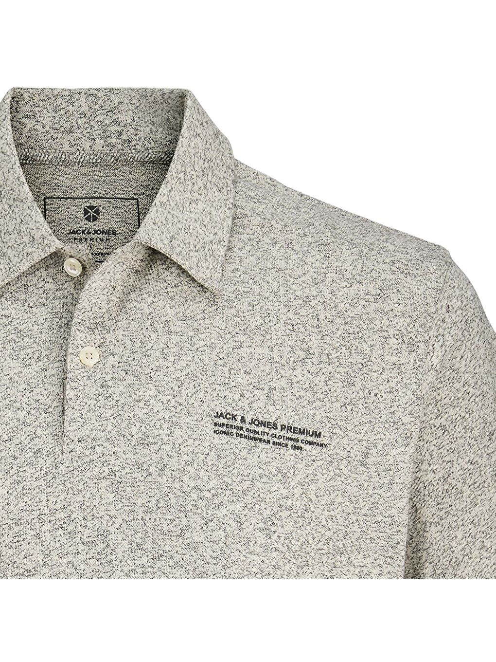 Lewis Erkek Gri Klasik Yaka Polo Tişört-2