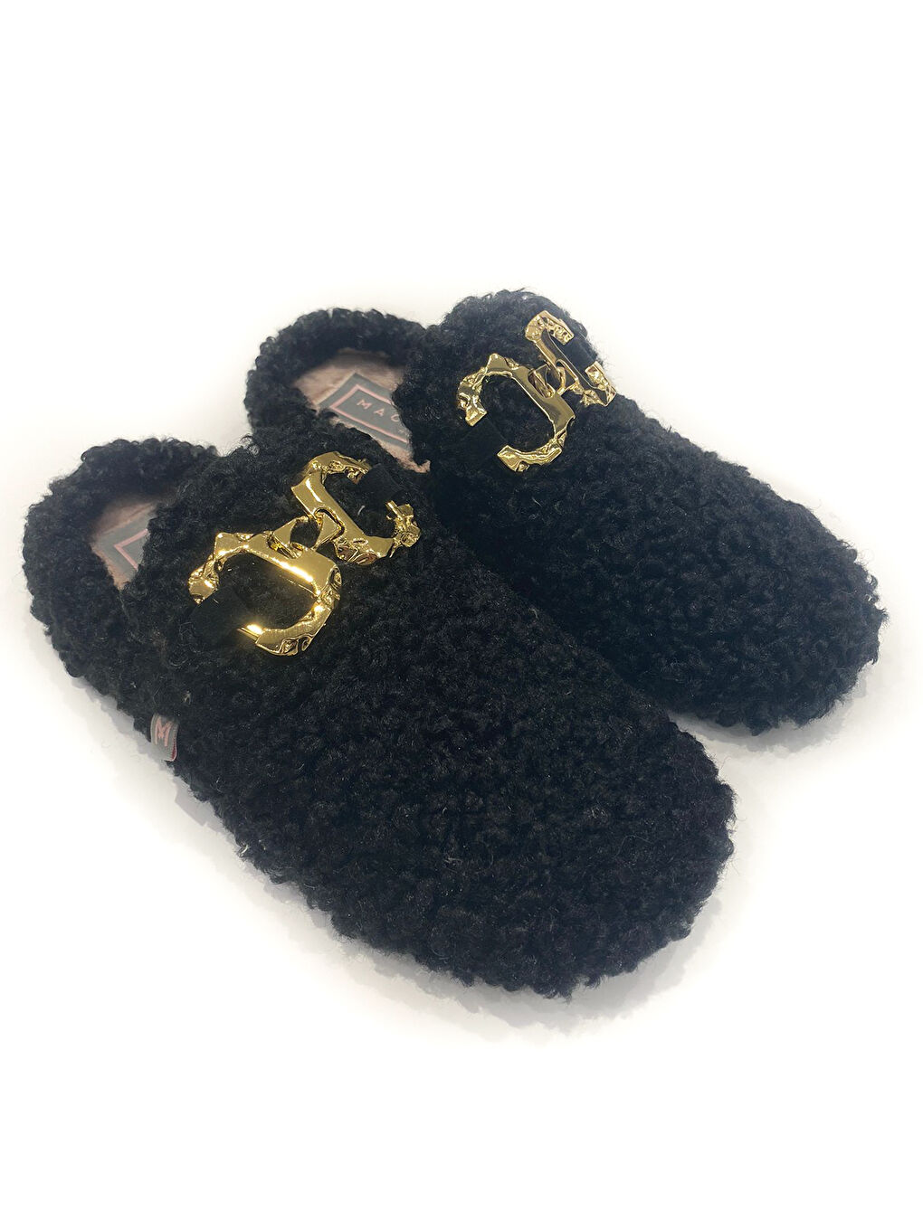 Siyah Kadın Terlik/ Panduf ( Ev ) ANAIS45-MK CIDACOS Negro-1