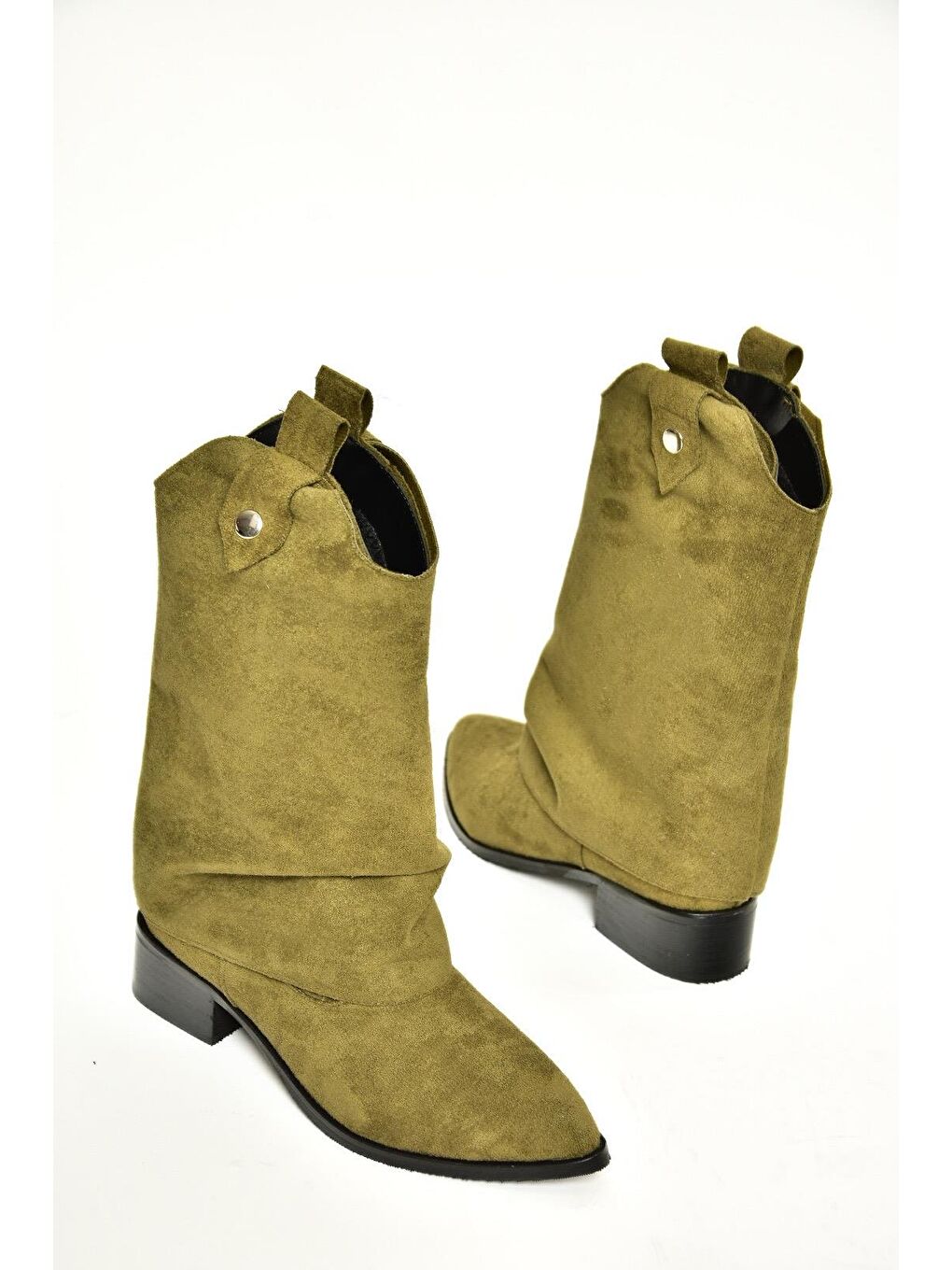 T7239722 Yeşil Kadın Bot-1