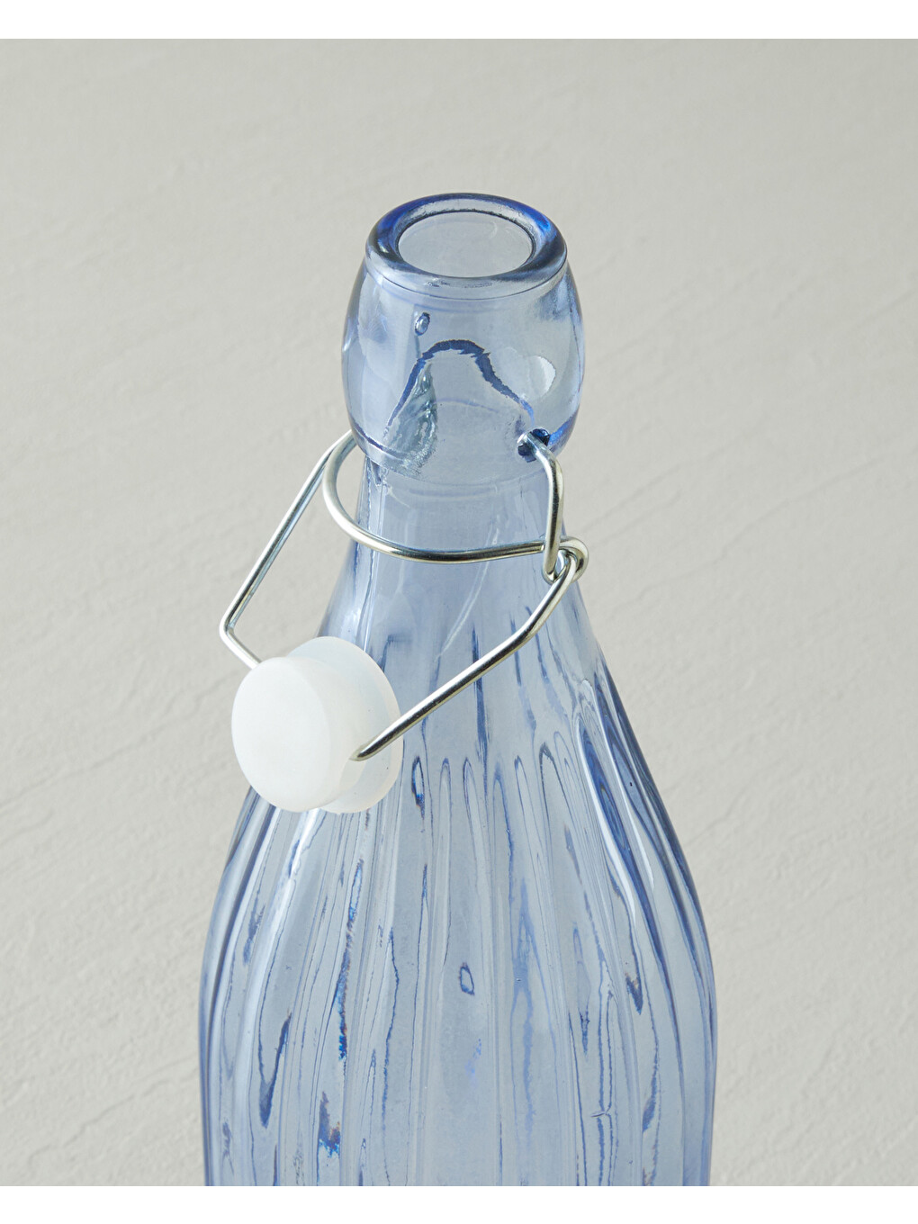 Striatus Cam Şişe 1000 Ml Mavi-1
