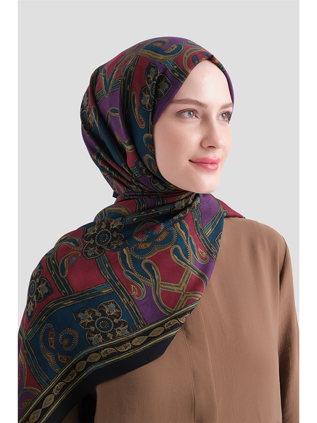 Karışık Yün İpek Harmony Şal 5517 03-2