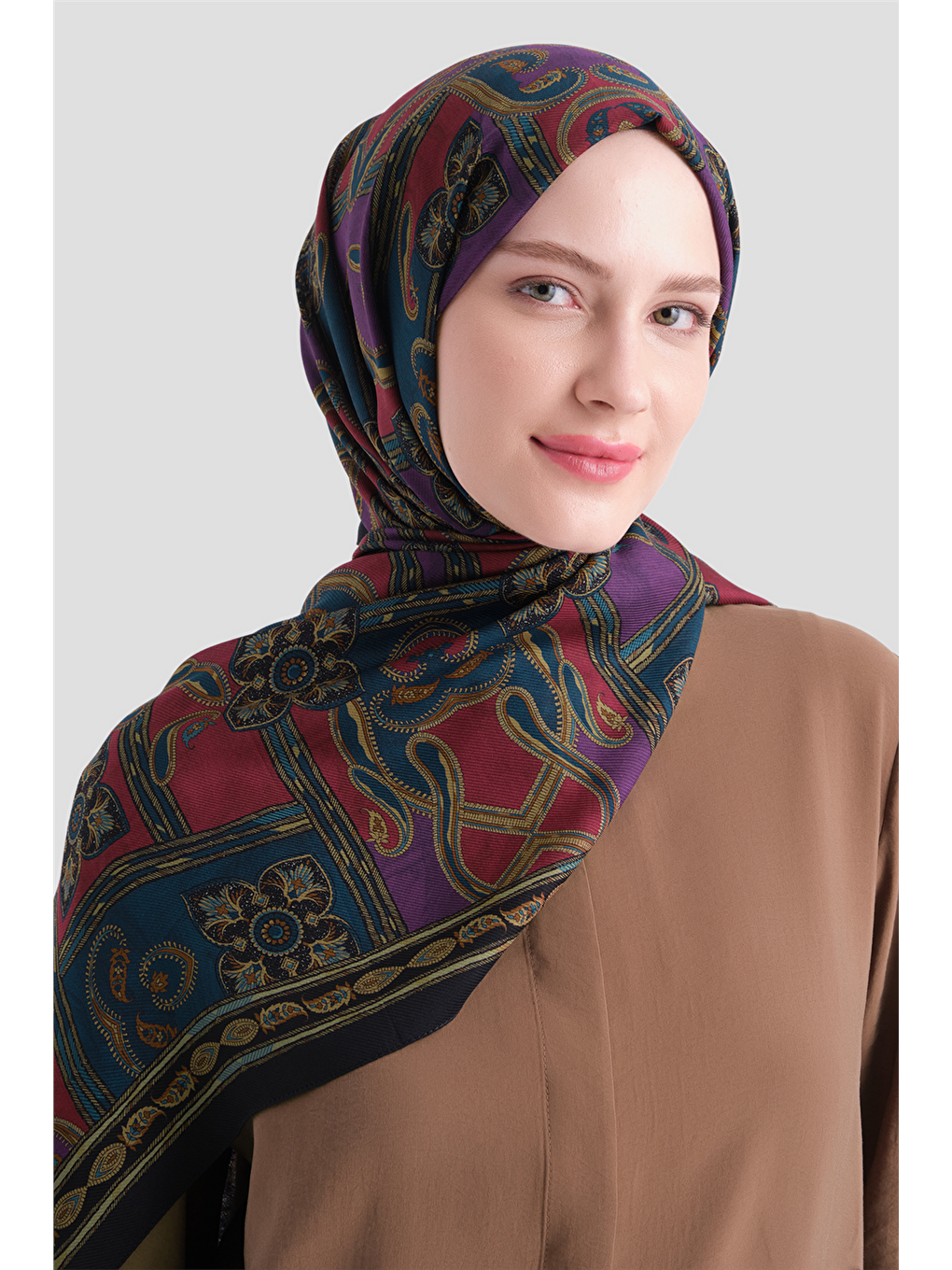 Karışık Yün İpek Harmony Şal 5517 03-4