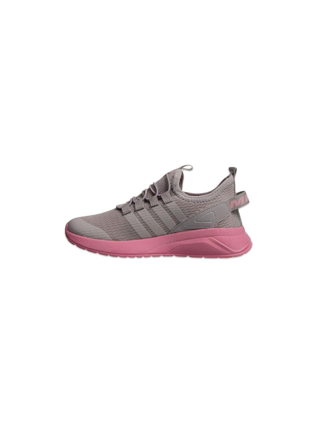 M.P ONE Gri-Pembe PlayFlex Joy Çocuk Elastic Laces Gri-Pembe Yürüyüş Ayakkabısı - 1