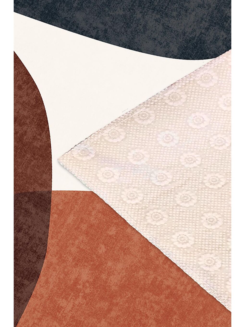 Karışık Dekoratif Özel Tasarım Modern Halısı 60x100 cm-3