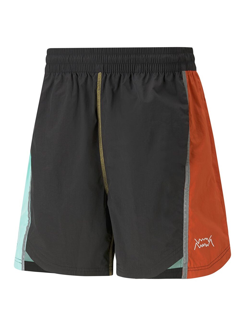 Blocked Shot Erkek Siyah Şort-2