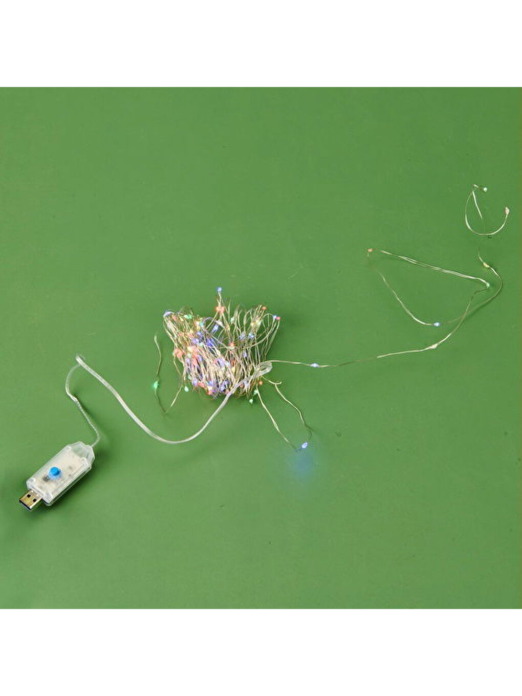 Karışık 100 Peri Led Işık Zinciri - Renkli - 10 m-3