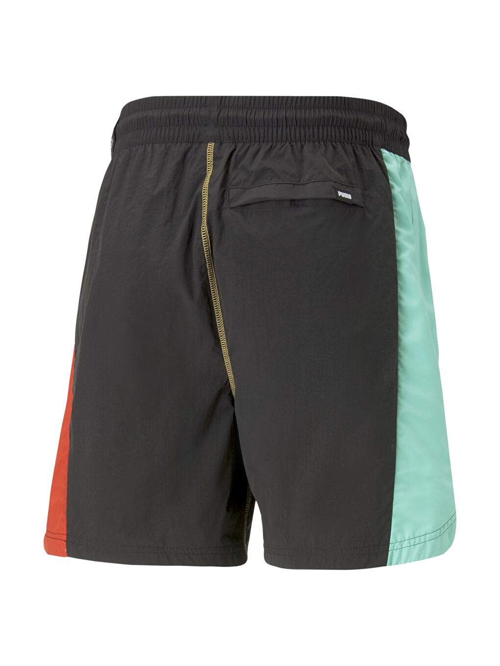 Blocked Shot Erkek Siyah Şort-3