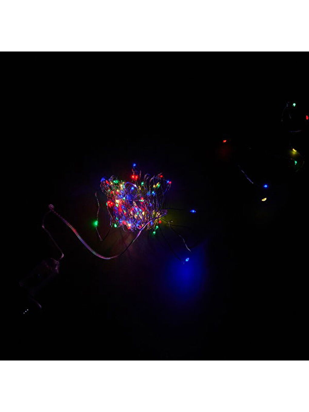 Karışık 100 Peri Led Işık Zinciri - Renkli - 10 m-5