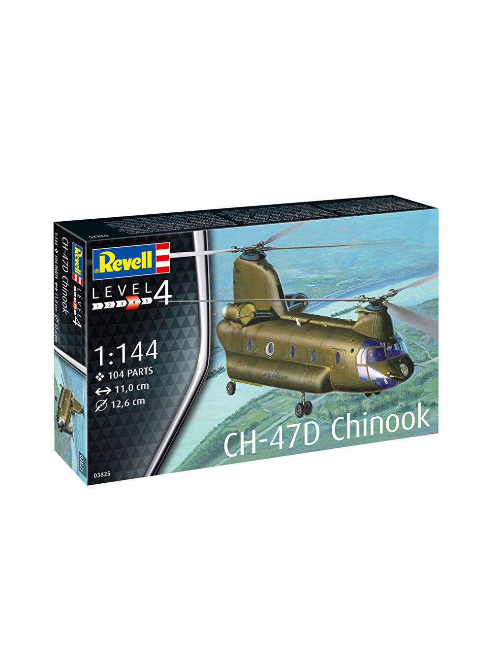 Revell Renksiz Maket CH-47D Chinook 03825