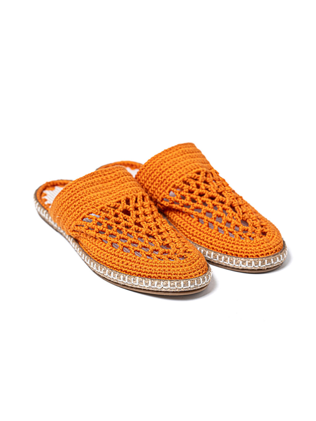 Turuncu Kadın Terlik BBS_JMY Knitwear Slippers Orange-1