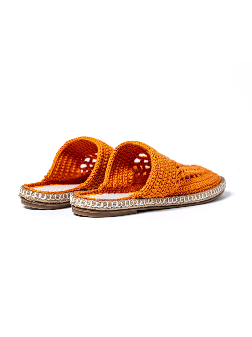 Turuncu Kadın Terlik BBS_JMY Knitwear Slippers Orange-2