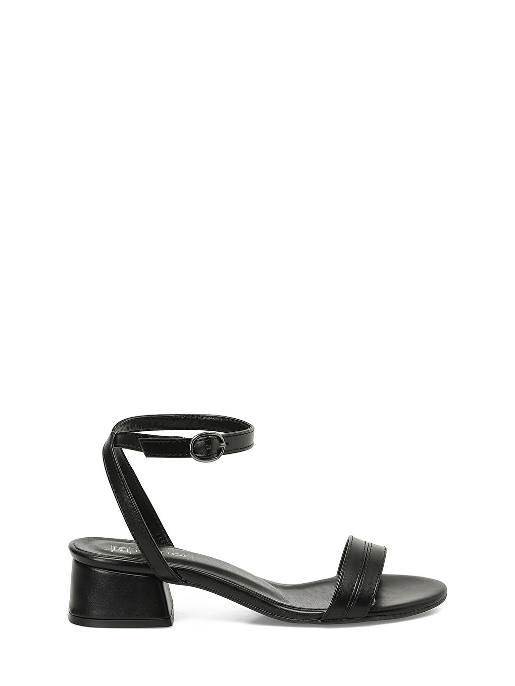 25S-561 5FX Siyah Kadın Topuklu Sandalet