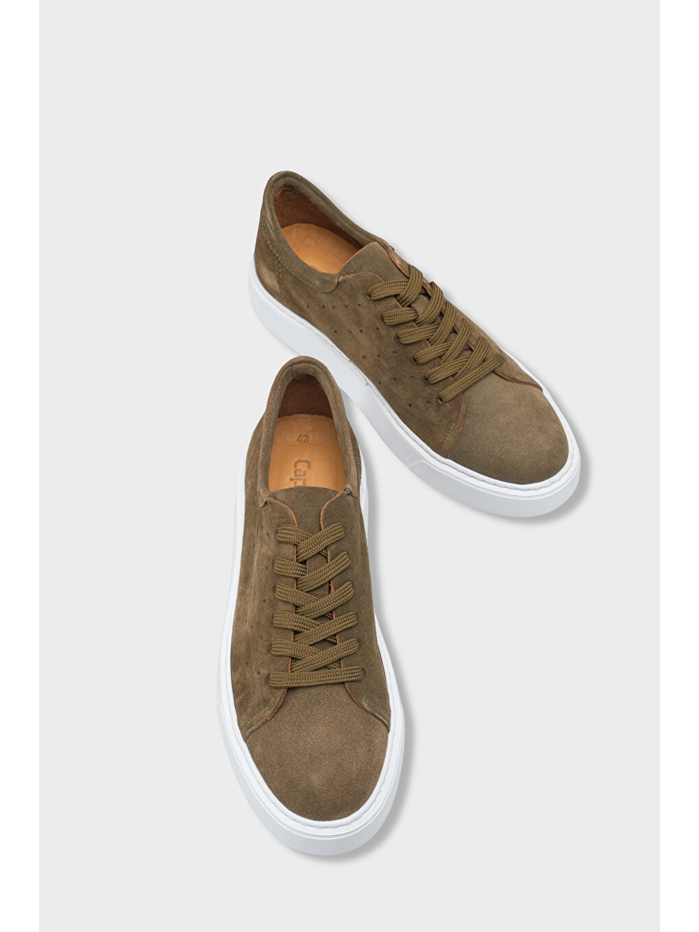 Mavi Chaim Hakiki Deri Erkek Günlük Spor Ayakkabı Sneaker-6