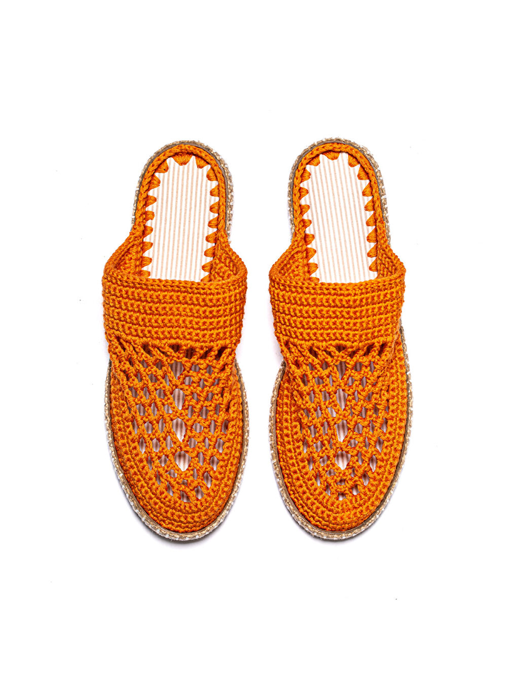 Turuncu Kadın Terlik BBS_JMY Knitwear Slippers Orange-4