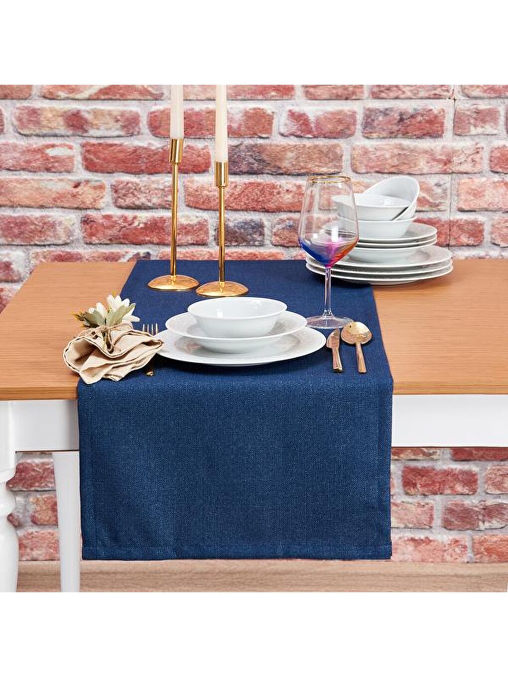 Olympos Runner VR18478 - Lacivert - 40x150 cm-2