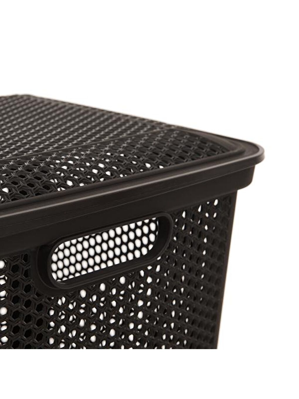Çamaşır Sepeti - Siyah - 55 lt-1