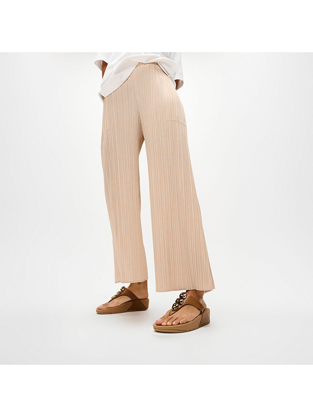 Karışık Kahverengi Kadın Parmak Arası Terlik-1