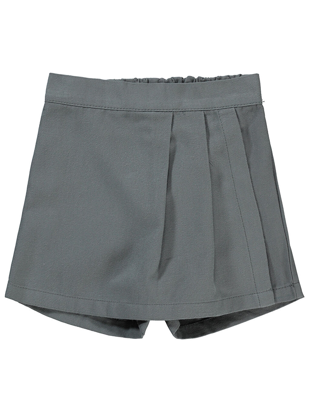 Kız Çocuk Şort  Etek 6-9 Yaş Gri